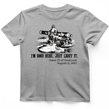 James II T-Shirt Sport Grey / S