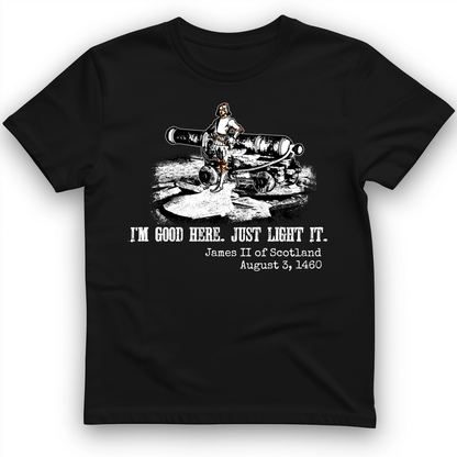 James II T-Shirt Black / S