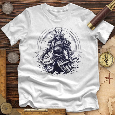 Japanese Samurai High Quality Tee White / S