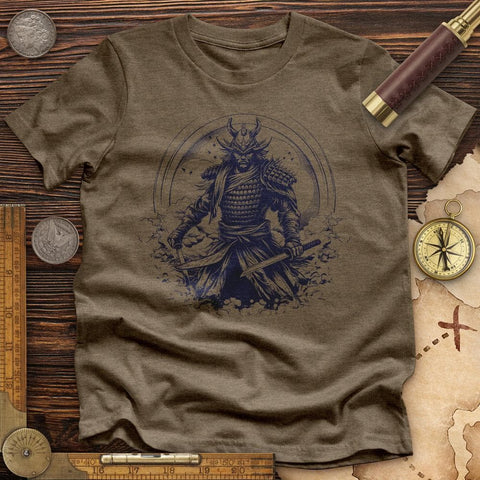 Japanese Samurai High Quality Tee Heather Mauve / S