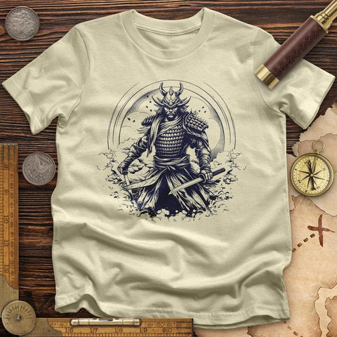 Japanese Samurai T-Shirt Natural / S