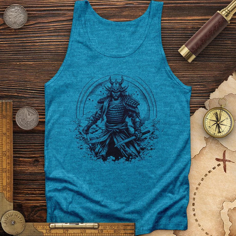 Japanese Samurai Tank Aqua TriBlend / XS