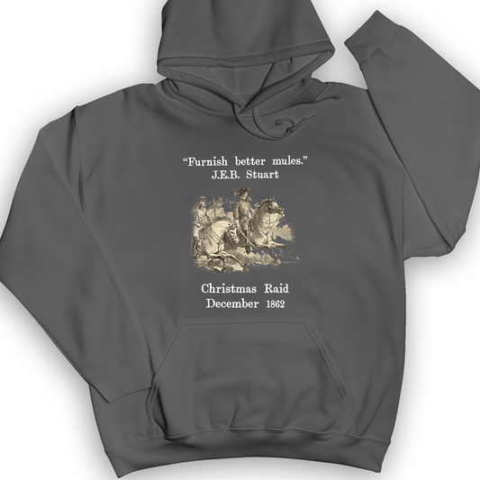 JEB Stuart Christmas Raid Hoodie Charcoal / S