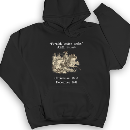 JEB Stuart Christmas Raid Hoodie Black / S