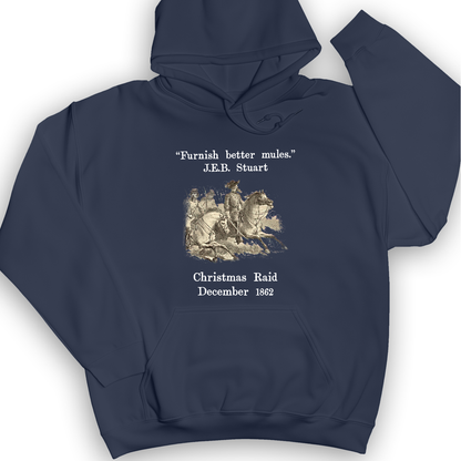 JEB Stuart Christmas Raid Hoodie Navy / S