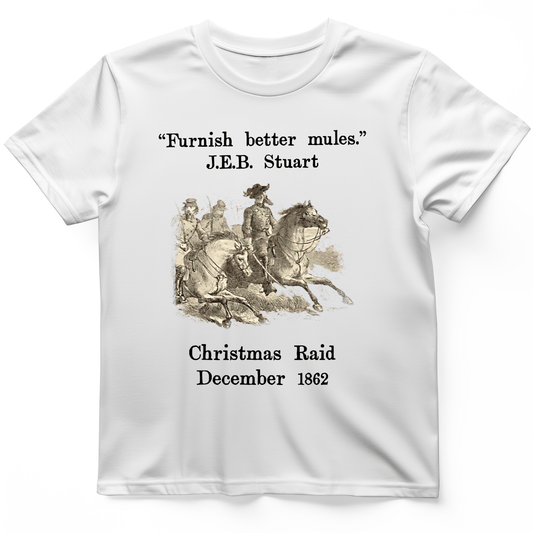 JEB Stuart Christmas Raid T-Shirt White / S