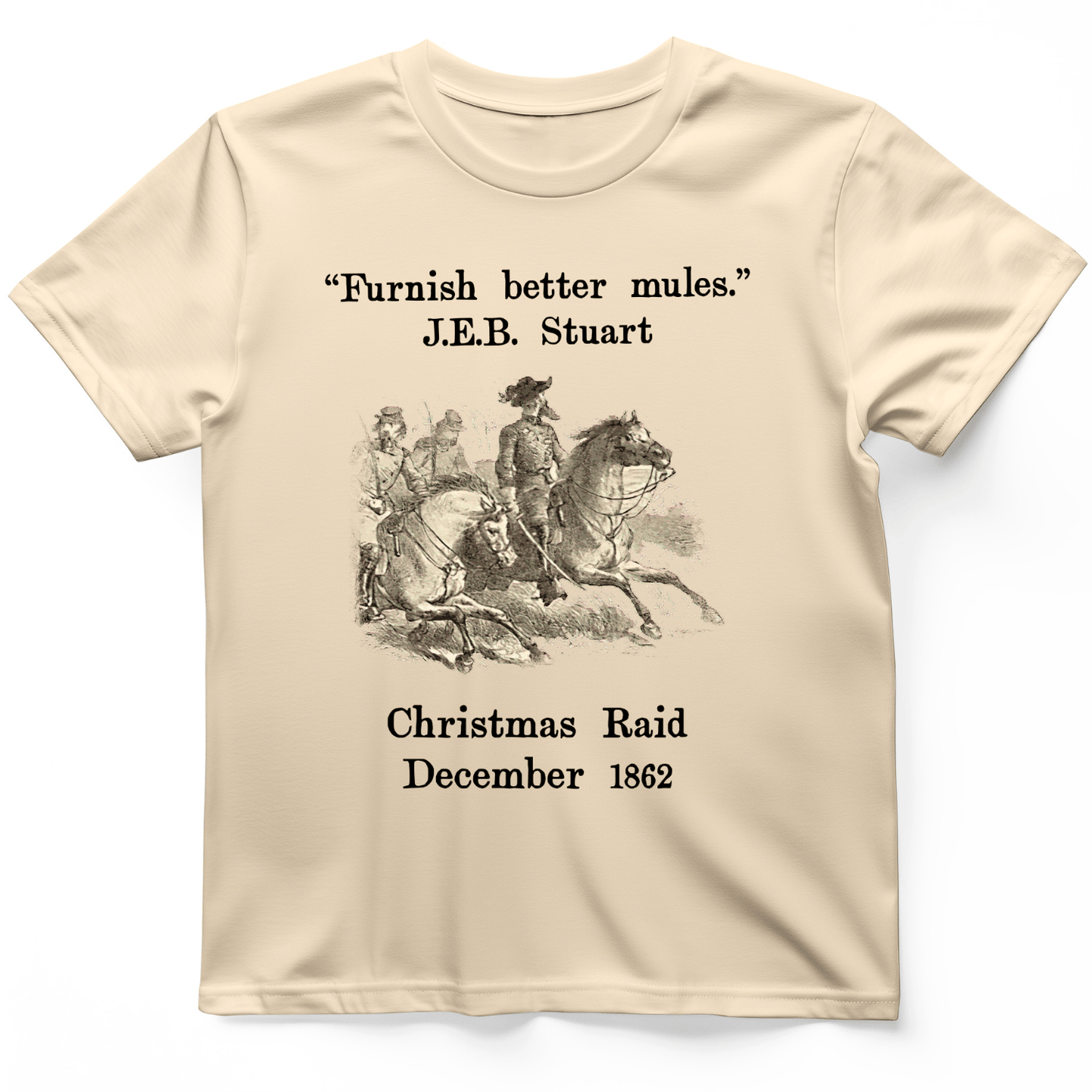 JEB Stuart Christmas Raid T-Shirt Natural / S