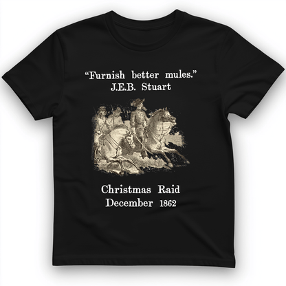 JEB Stuart Christmas Raid T-Shirt Black / S