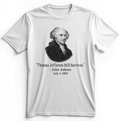 Jefferson Survives Premium Tee White / S