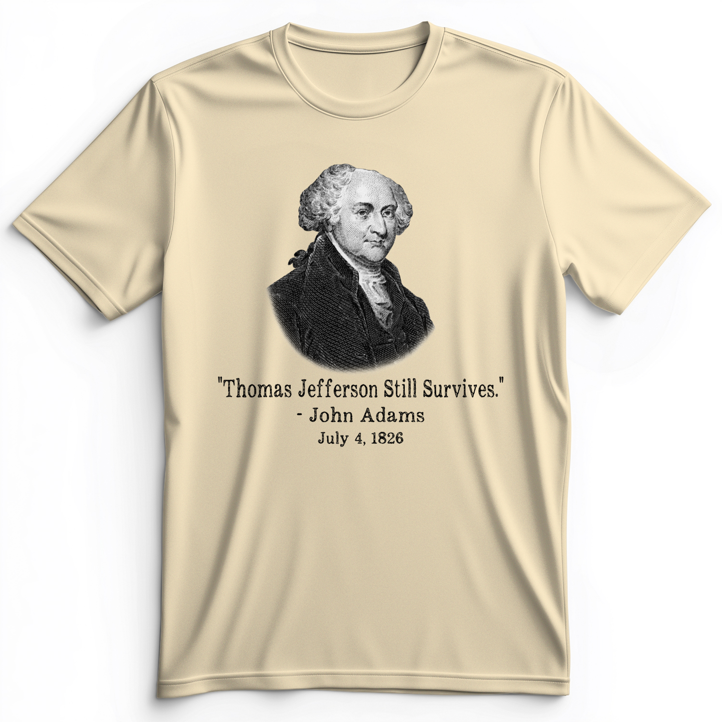 Jefferson Survives Premium Tee Natural / S