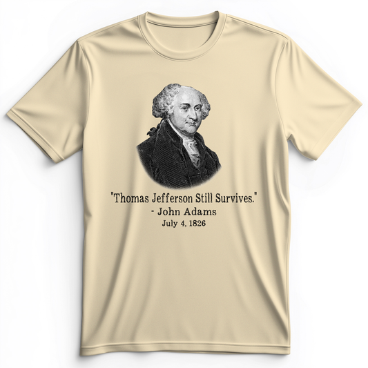 Jefferson Survives Premium Tee Natural / S