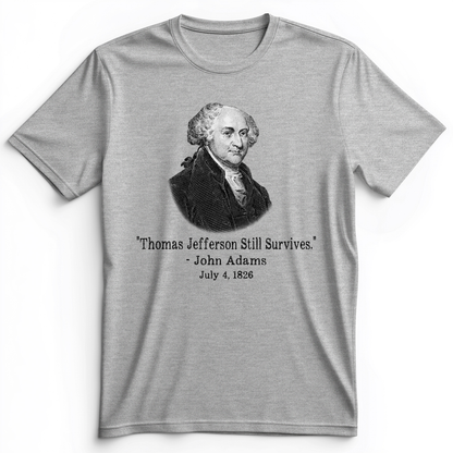 Jefferson Survives Premium Tee Athletic Heather / S