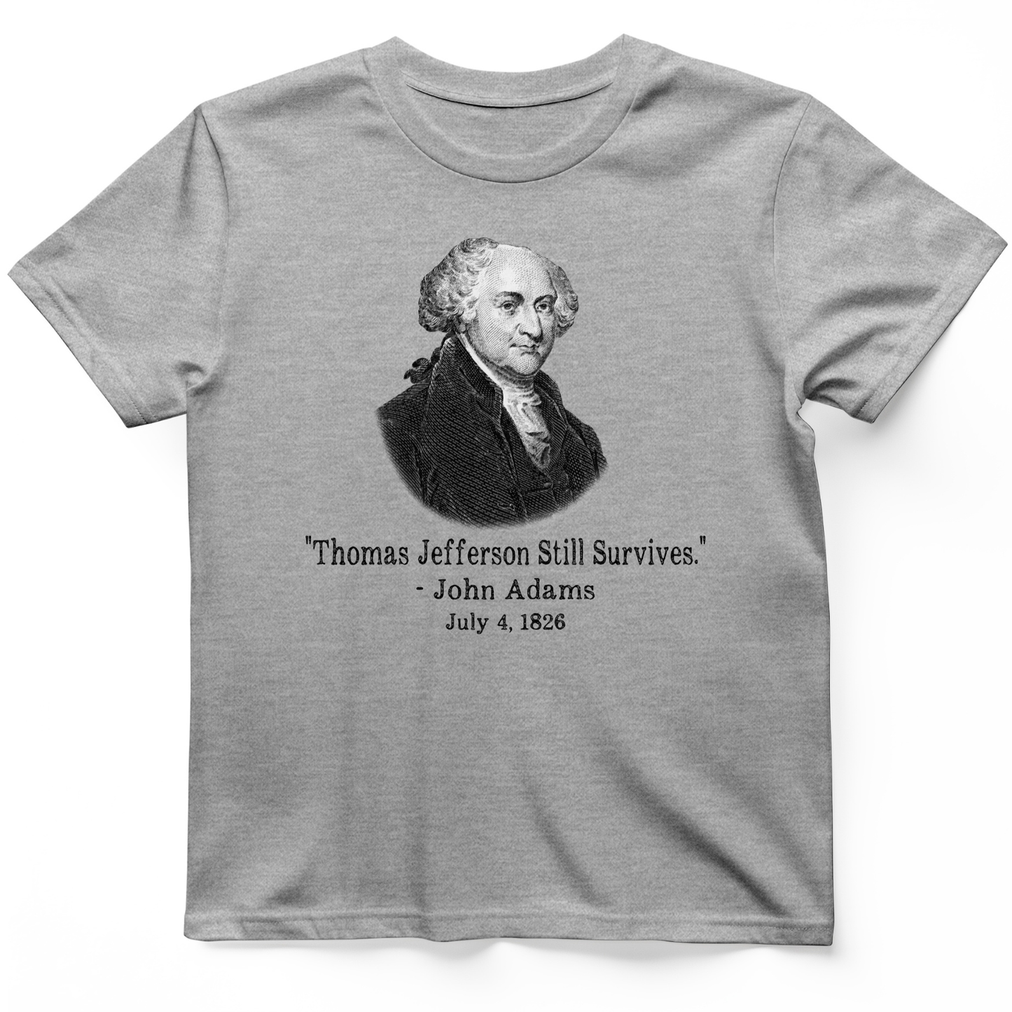 Jefferson Survives T-Shirt Sport Grey / S