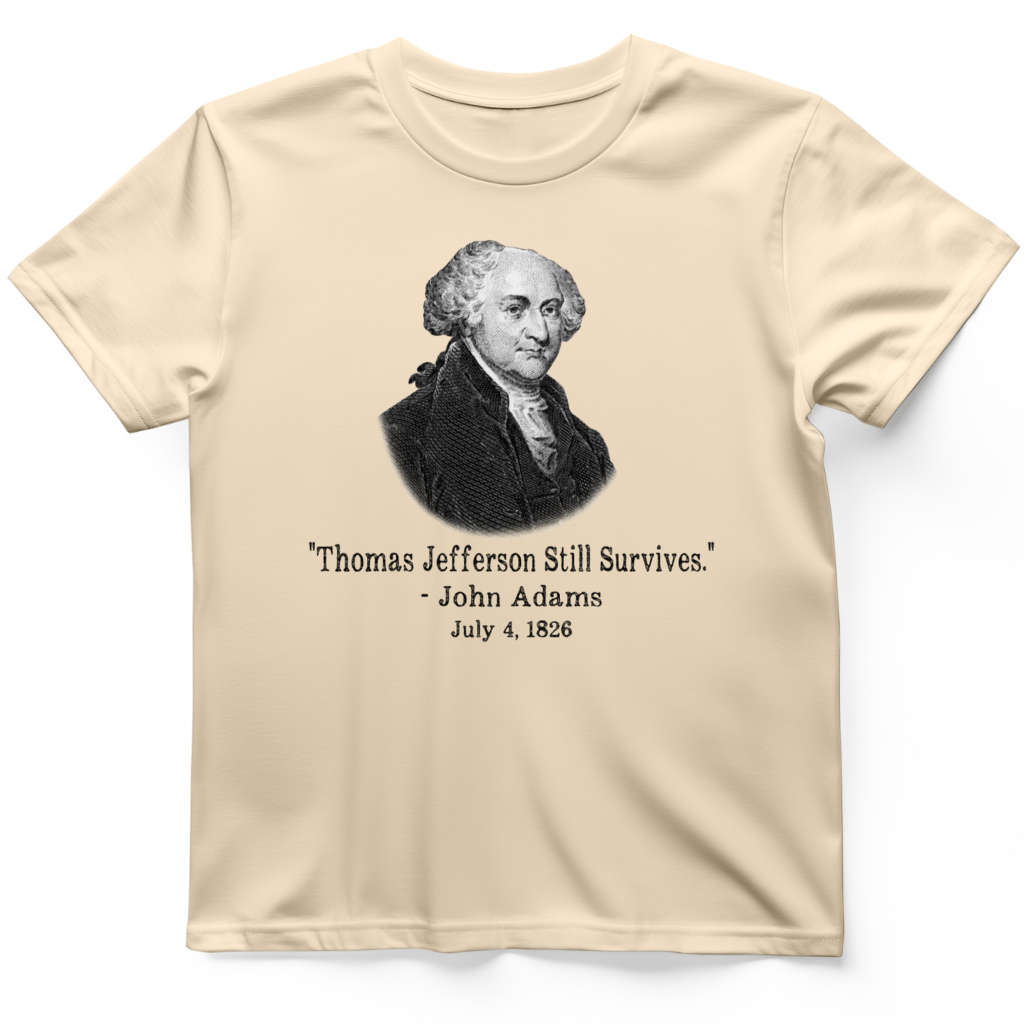 Jefferson Survives T-Shirt Natural / S