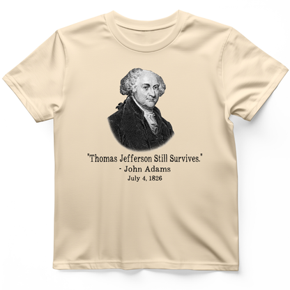 Jefferson Survives T-Shirt Natural / S