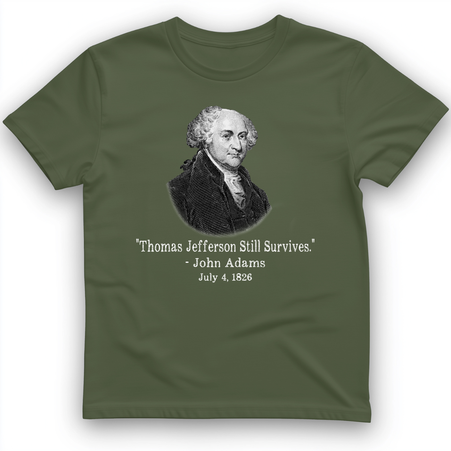 Jefferson Survives T-Shirt Military Green / S