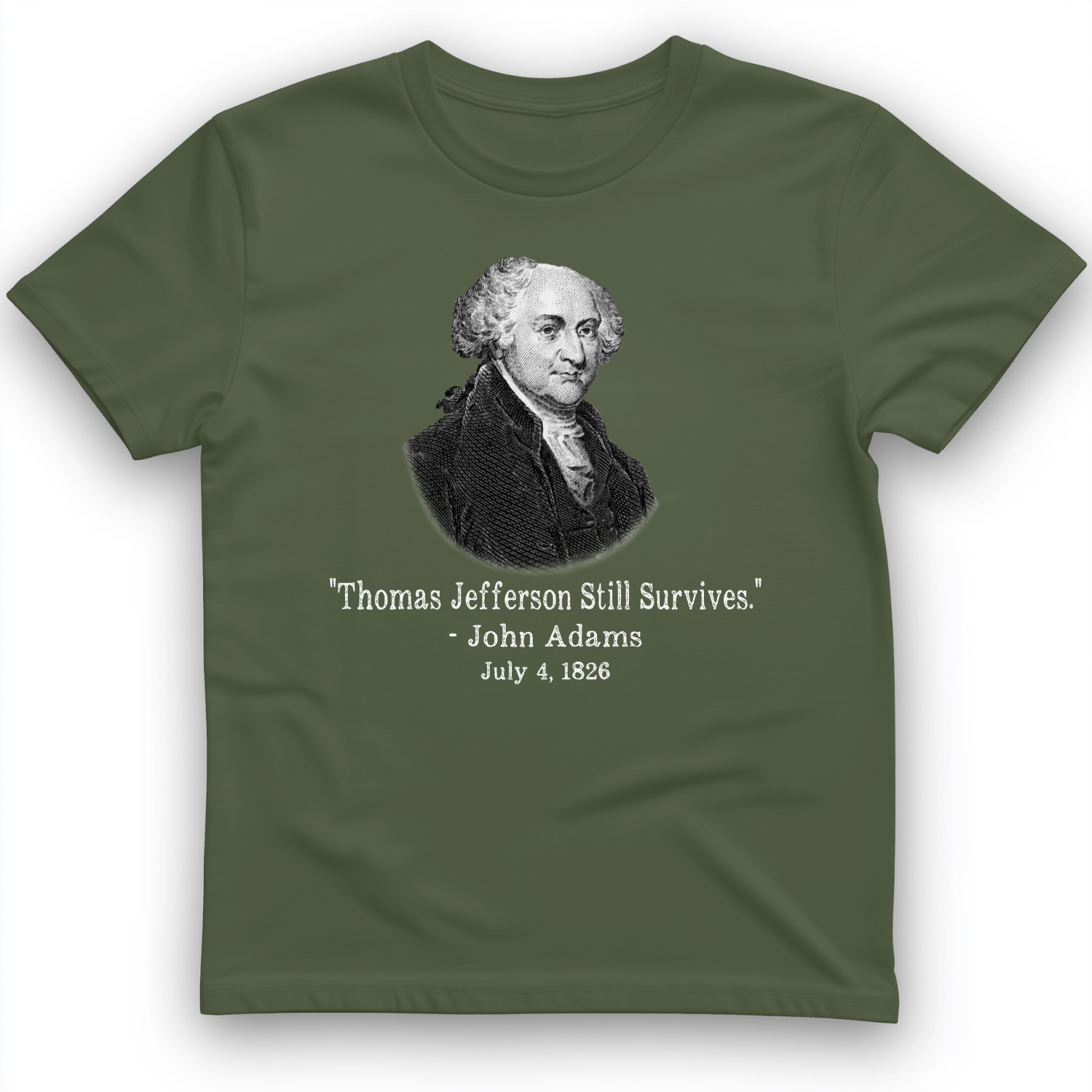 Jefferson Survives T-Shirt Military Green / S