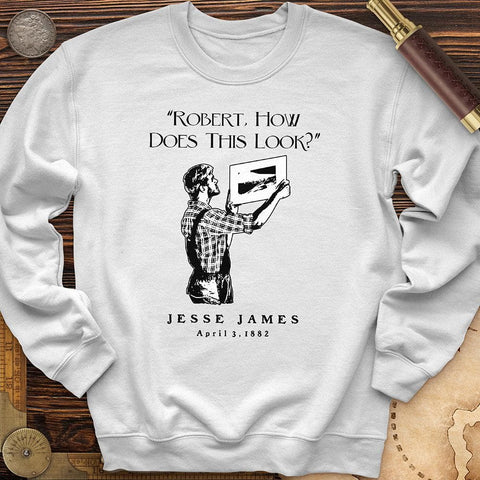 Jesse James Crewneck White / S