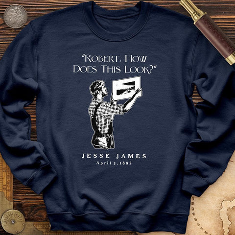 Jesse James Crewneck Navy / S