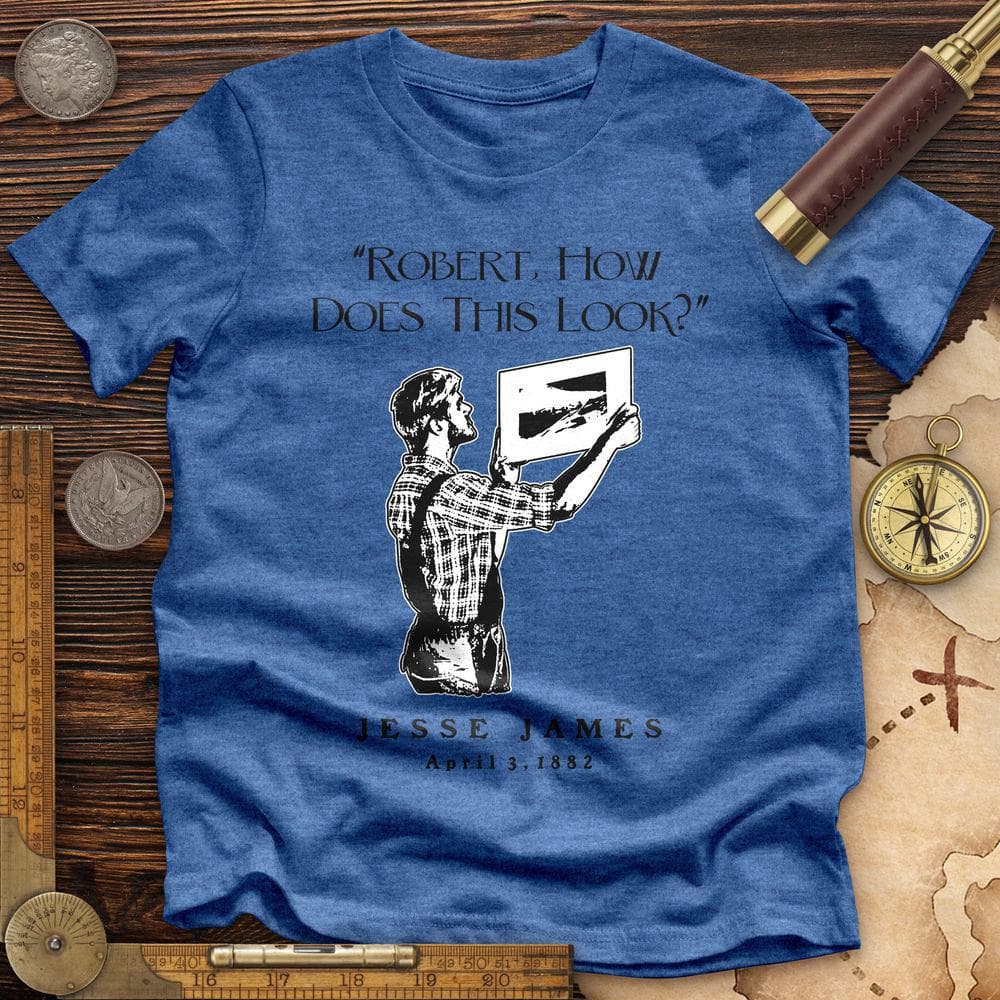 Jesse James High Quality Tee Heather True Royal / S