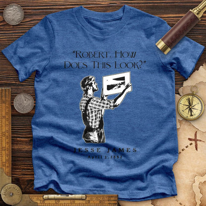 Jesse James High Quality Tee Heather True Royal / S