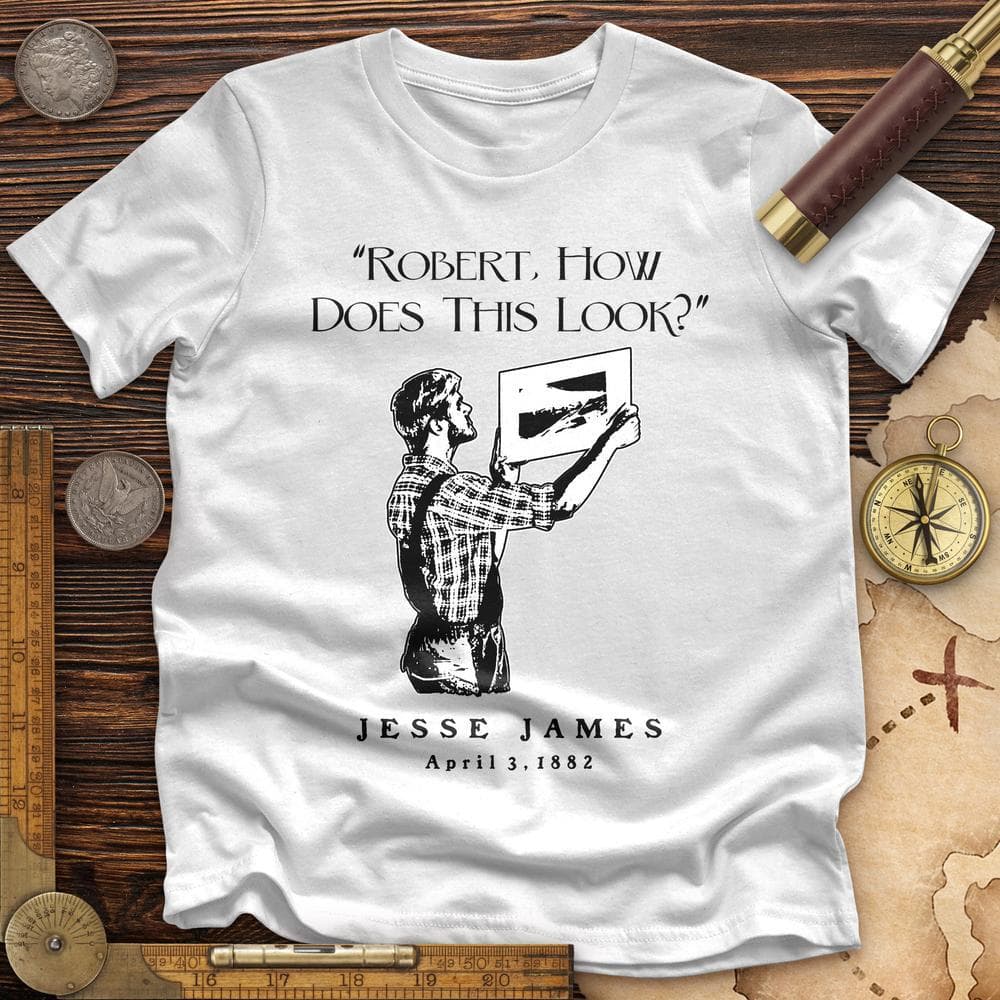 Jesse James High Quality Tee White / S