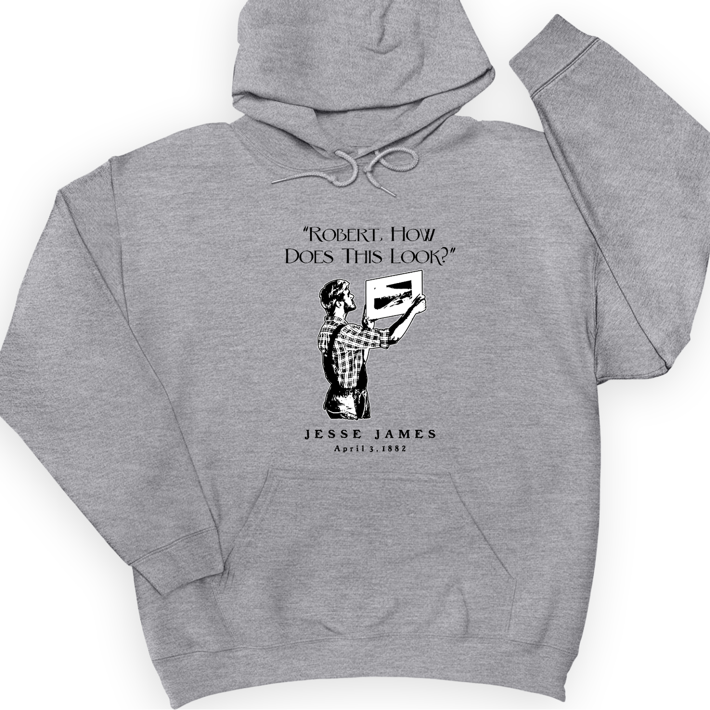 Jesse James Hoodie Sport Grey / S