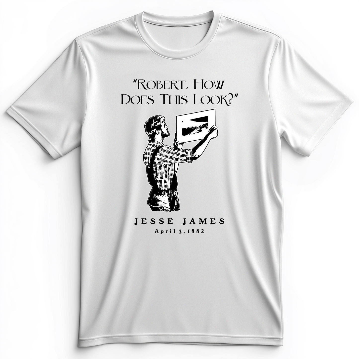 Jesse James Premium Tee White / S