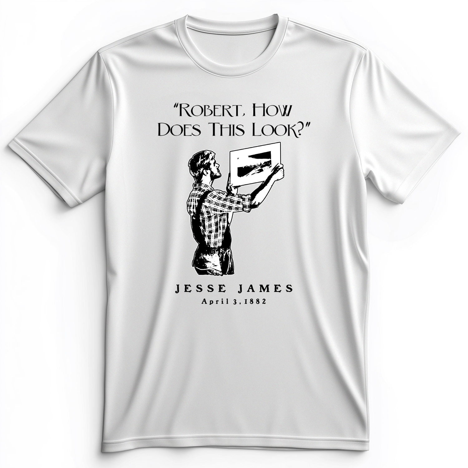 Jesse James Premium Tee White / S