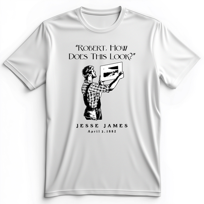 Jesse James Premium Tee White / S