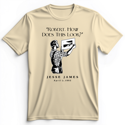 Jesse James Premium Tee Natural / S