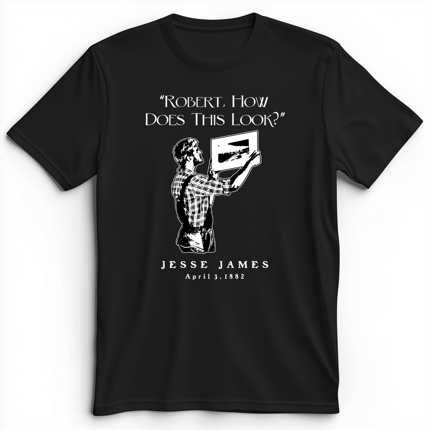 Jesse James Premium Tee Black / S