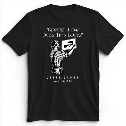 Jesse James Premium Tee Black / S