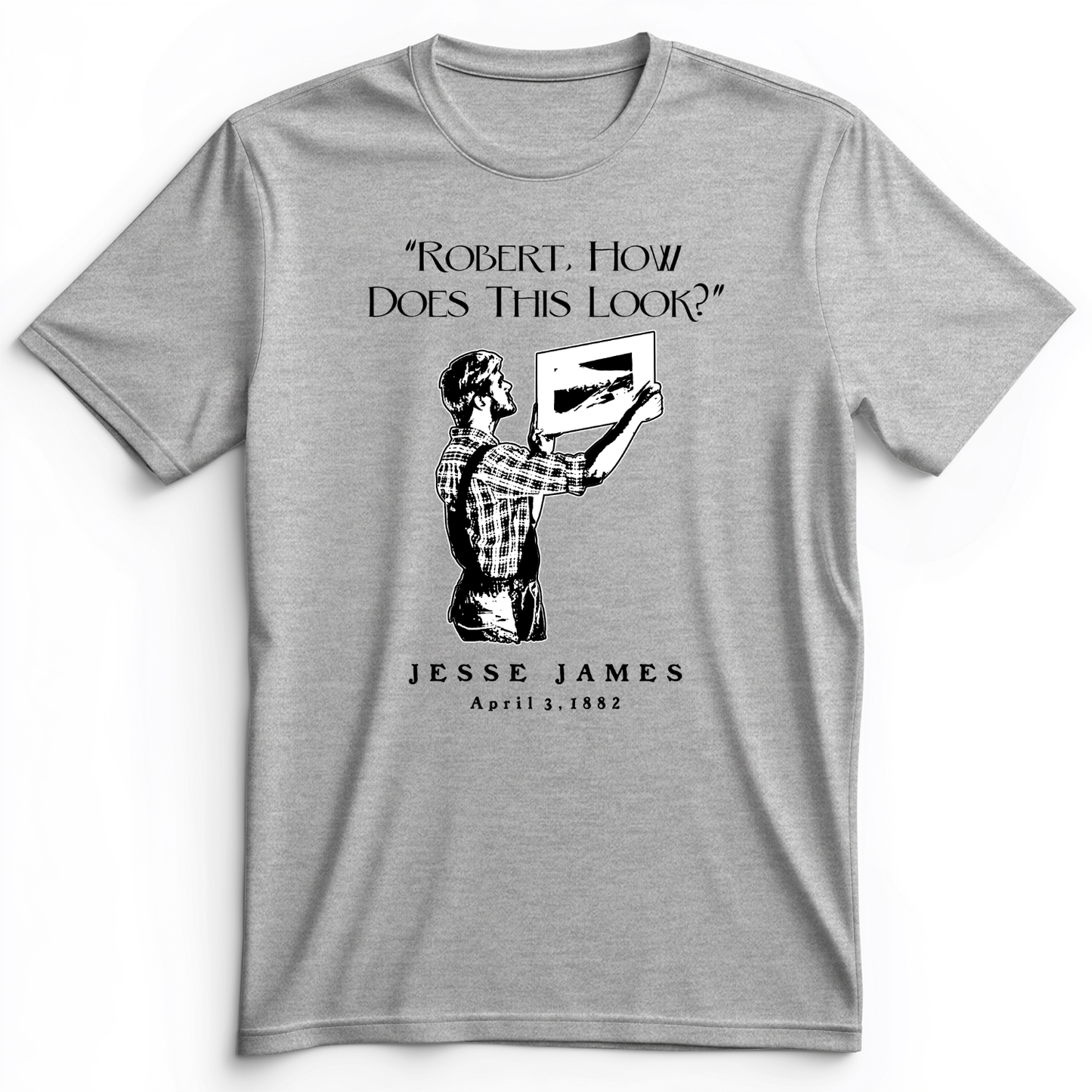 Jesse James Premium Tee Athletic Heather / S