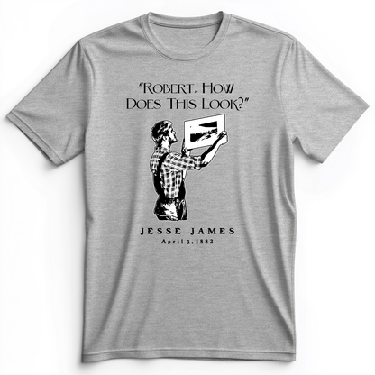 Jesse James Premium Tee Athletic Heather / S