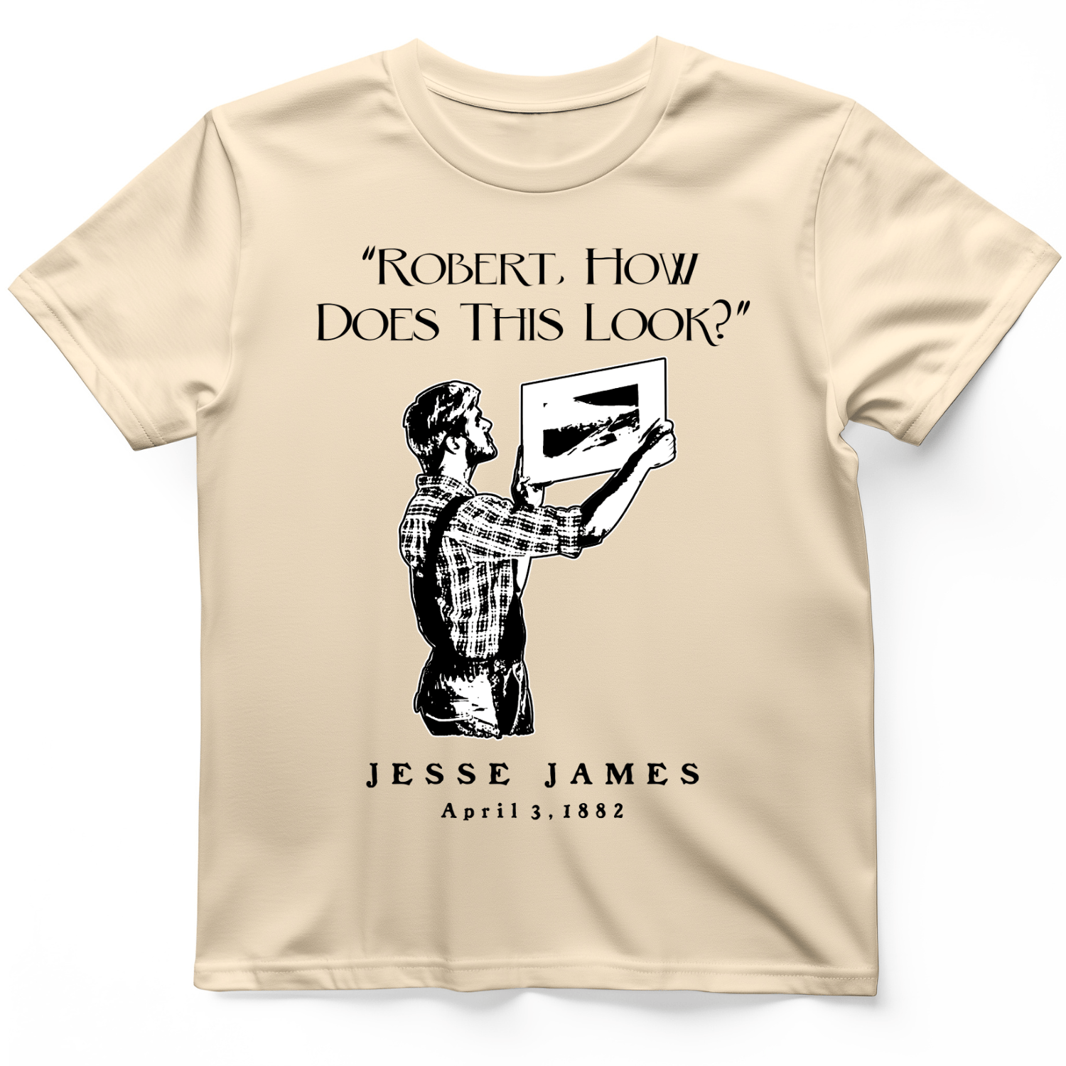 Jesse James T-Shirt Natural / S