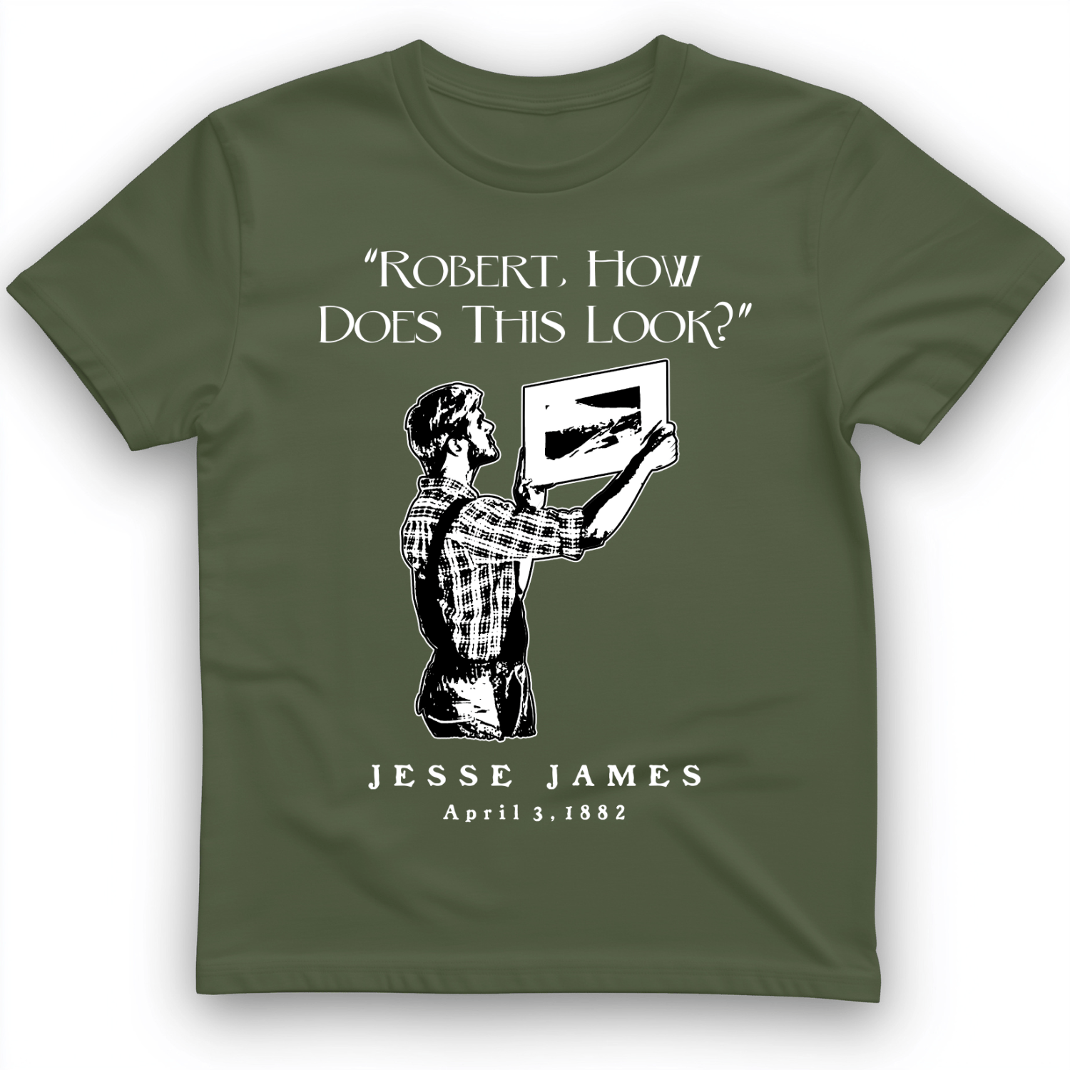 Jesse James T-Shirt Military Green / S