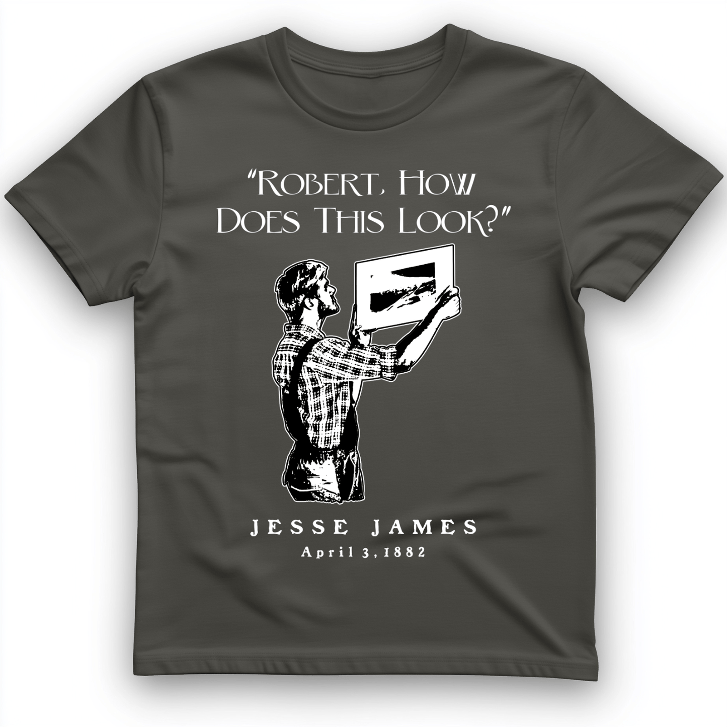 Jesse James T-Shirt Charcoal / S