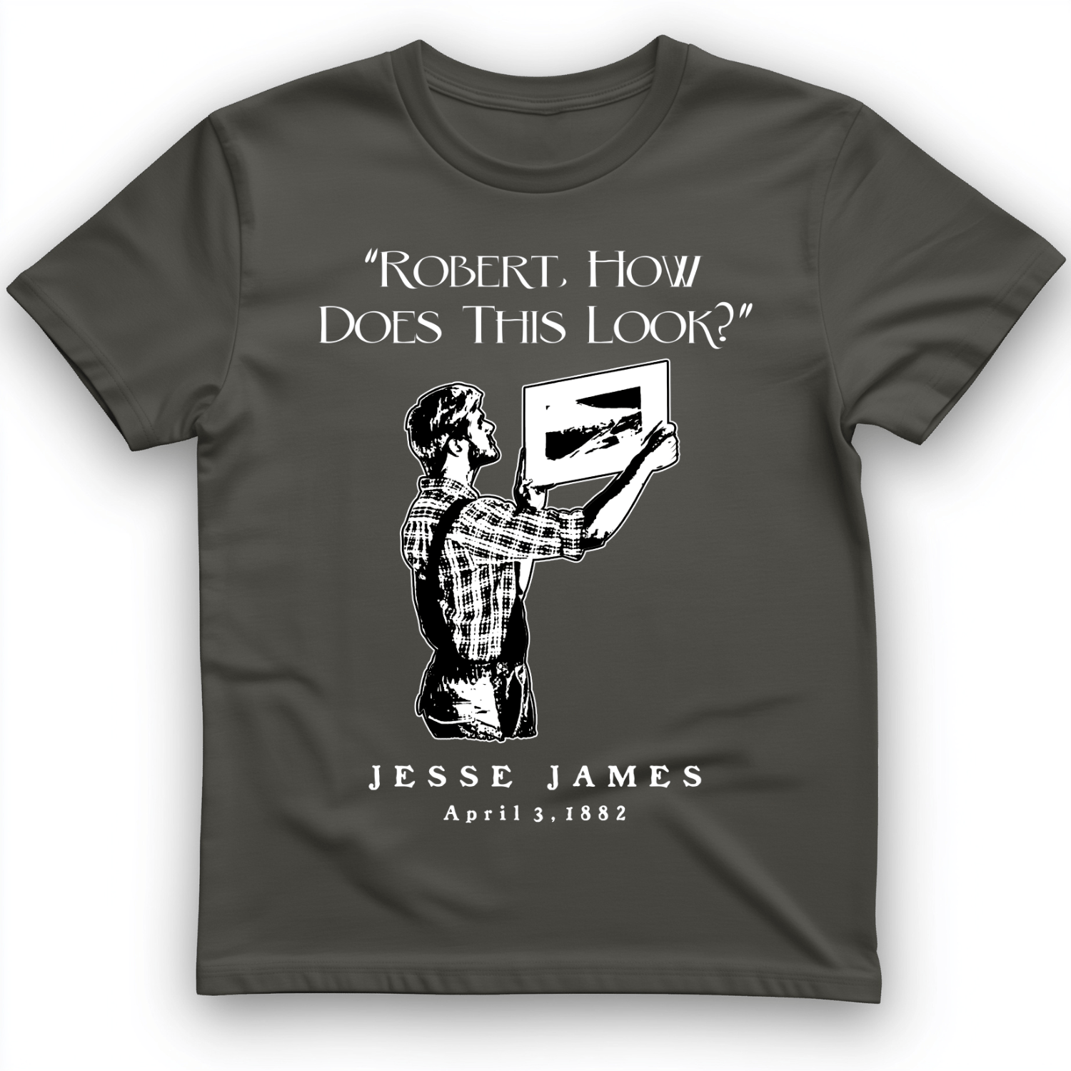 Jesse James T-Shirt Charcoal / S