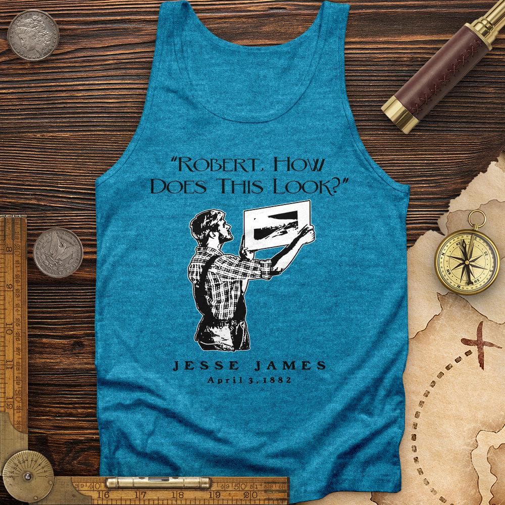 Jesse James Tank Aqua TriBlend / XS