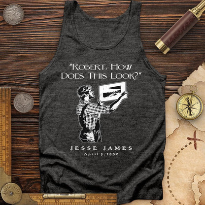 Jesse James Tank Charcoal Black TriBlend / XS