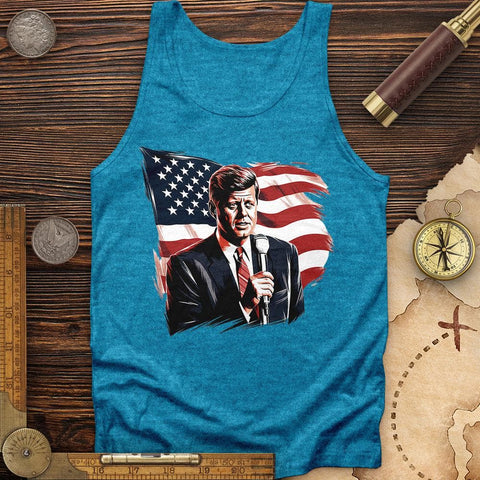 JFK Flag Tank