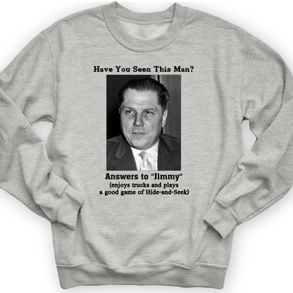 Jimmy Hoffa Crewneck Sport Grey / S