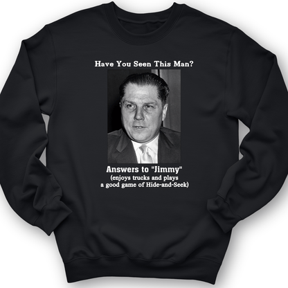 Jimmy Hoffa Crewneck Black / S