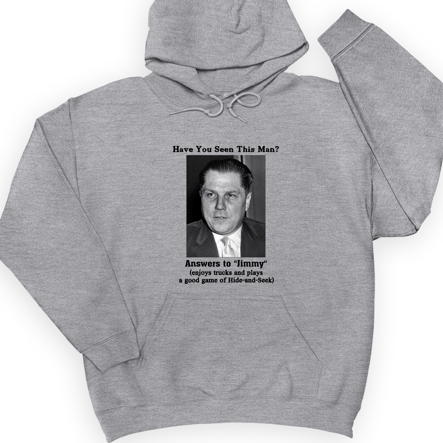 Jimmy Hoffa Hoodie Sport Grey / S