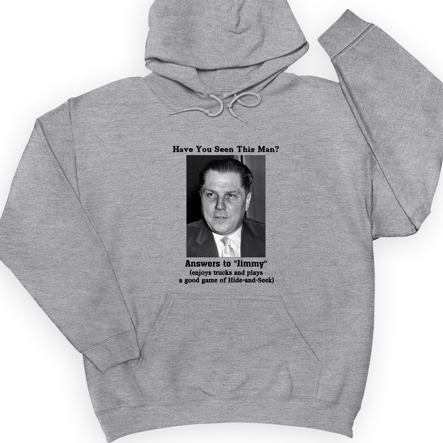 Jimmy Hoffa Hoodie Sport Grey / S