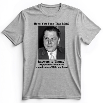 Jimmy Hoffa Premium Tee Athletic Heather / S