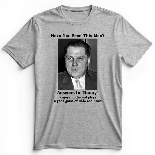 Jimmy Hoffa Premium Tee Athletic Heather / S