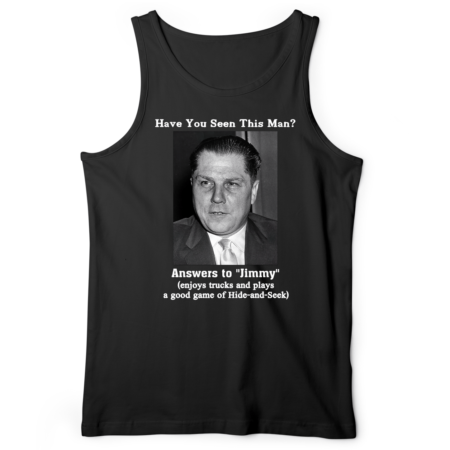 Jimmy Hoffa Tank Black / XS