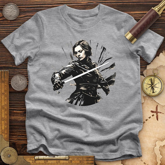 Joan of Ark High Quality Tee Athletic Heather / S